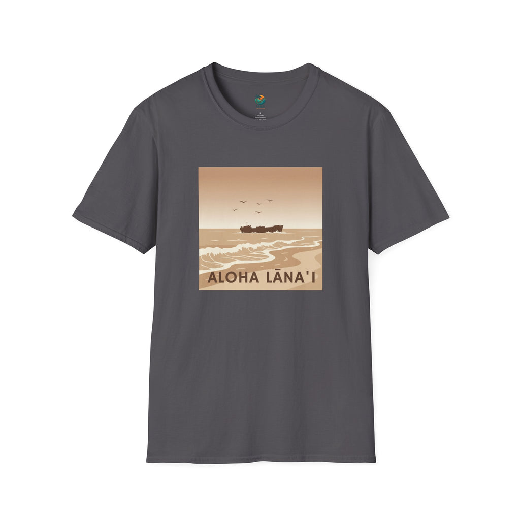 Aloha Lānaʻi Shipwreck Unisex T-Shirt by Printify