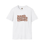 Mama Rooted Strong T-Shirt — Orange by Printify
