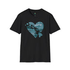 Hawaii at Heart Blue Unisex T-Shirt by Printify