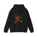 Fisher of Men Shaka Fishhook Hoodie by Printify