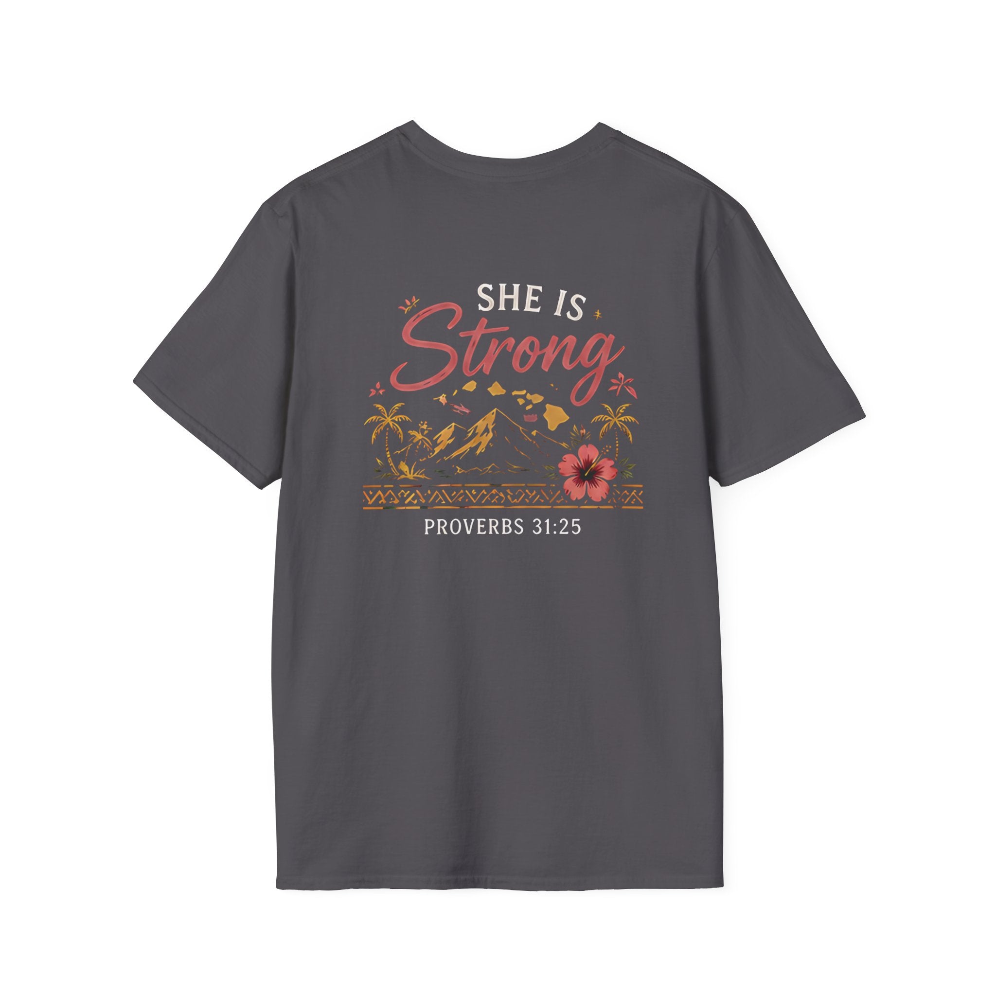 She is Strong Proverbs 31:25 Class of 2026 T-Shirt by Printify