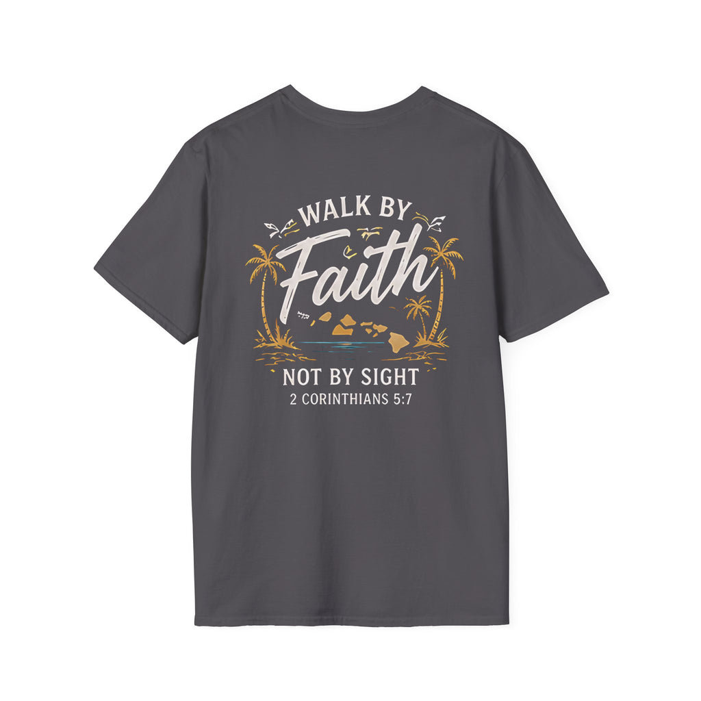 Walk by Faith Not by Sight 2 Corinthians 5:7 Class of 2026 T-Shirt by Printify