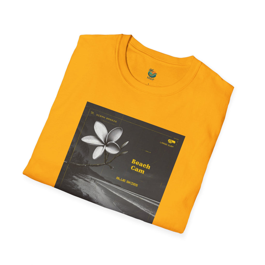 Beach Surveillance Camera T-Shirt by Printify