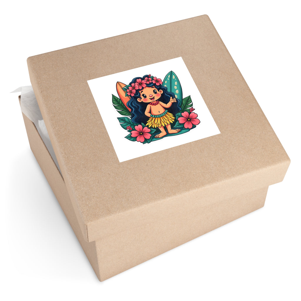 Hawaii Child Sticker by Printify