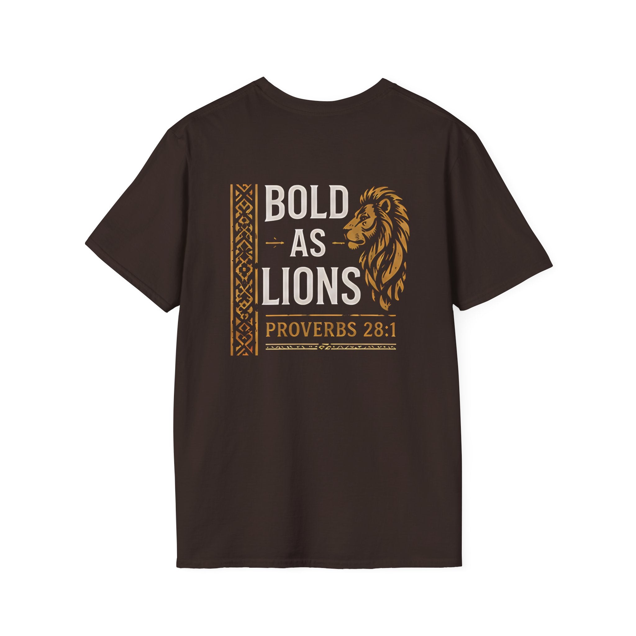 Bold as Lions Proverbs 28:1 Class of 2026 T-Shirt by Printify