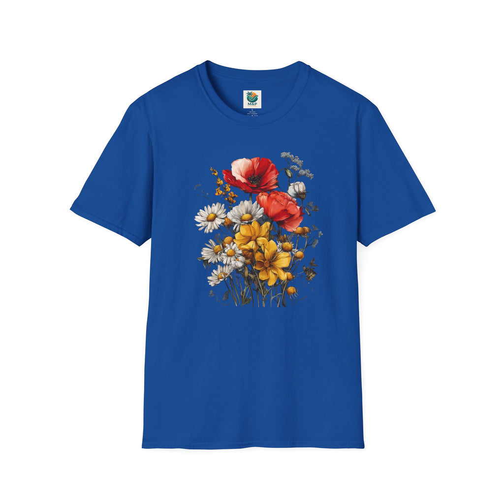 Floral Unisex T-Shirt by Printify