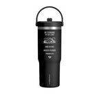 Be Strong in the Lord Scripture Travel Tumbler 32oz | Ephesians 6:10 by Printify