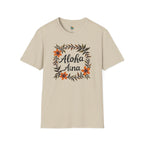 Aloha Aina with Flowers Love of the Land Unisex T-Shirt