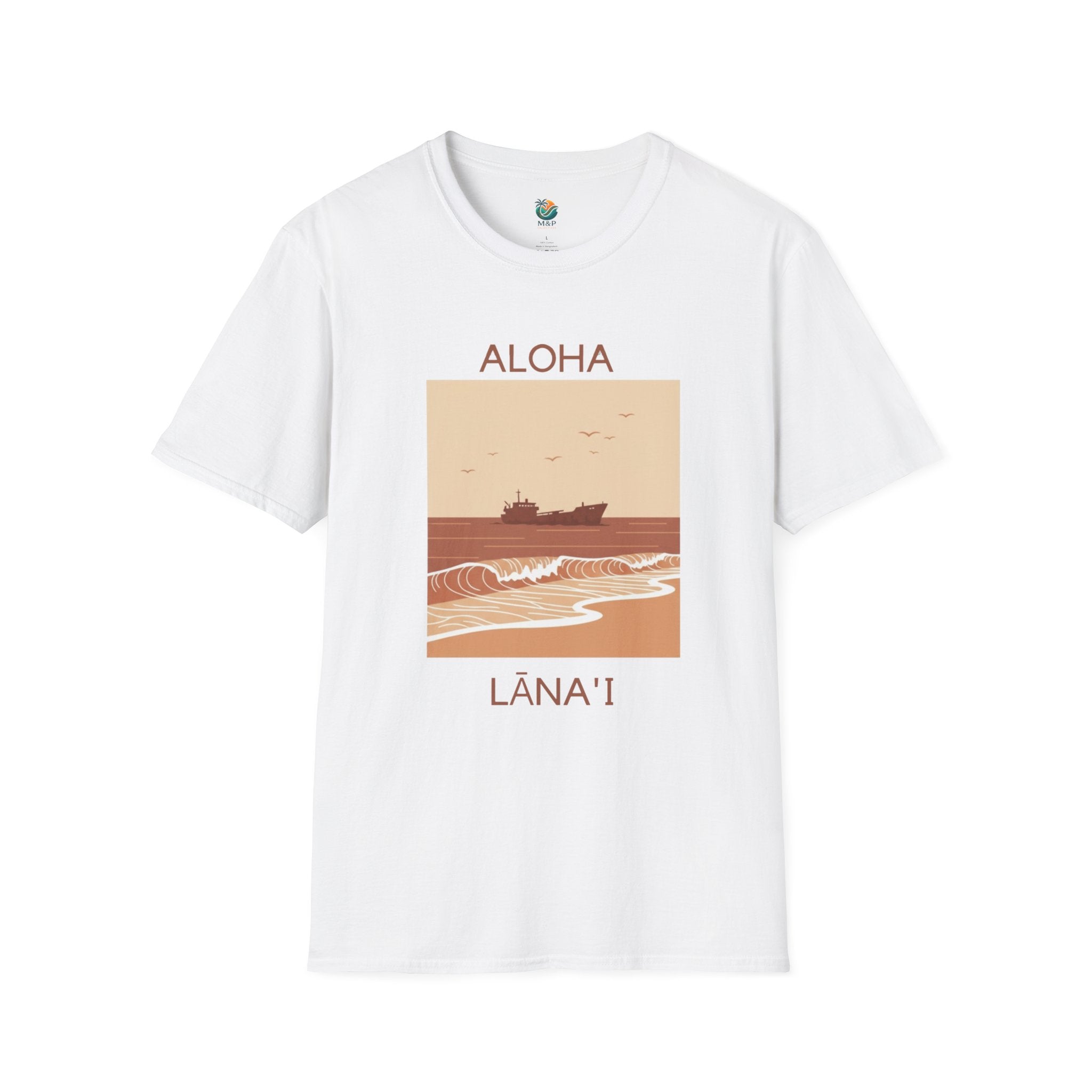 Aloha Lānaʻi Shipwreck Beach Unisex T-Shirt