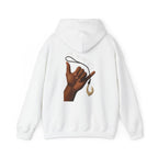Fisher of Men Shaka Fishhook Hoodie by Printify