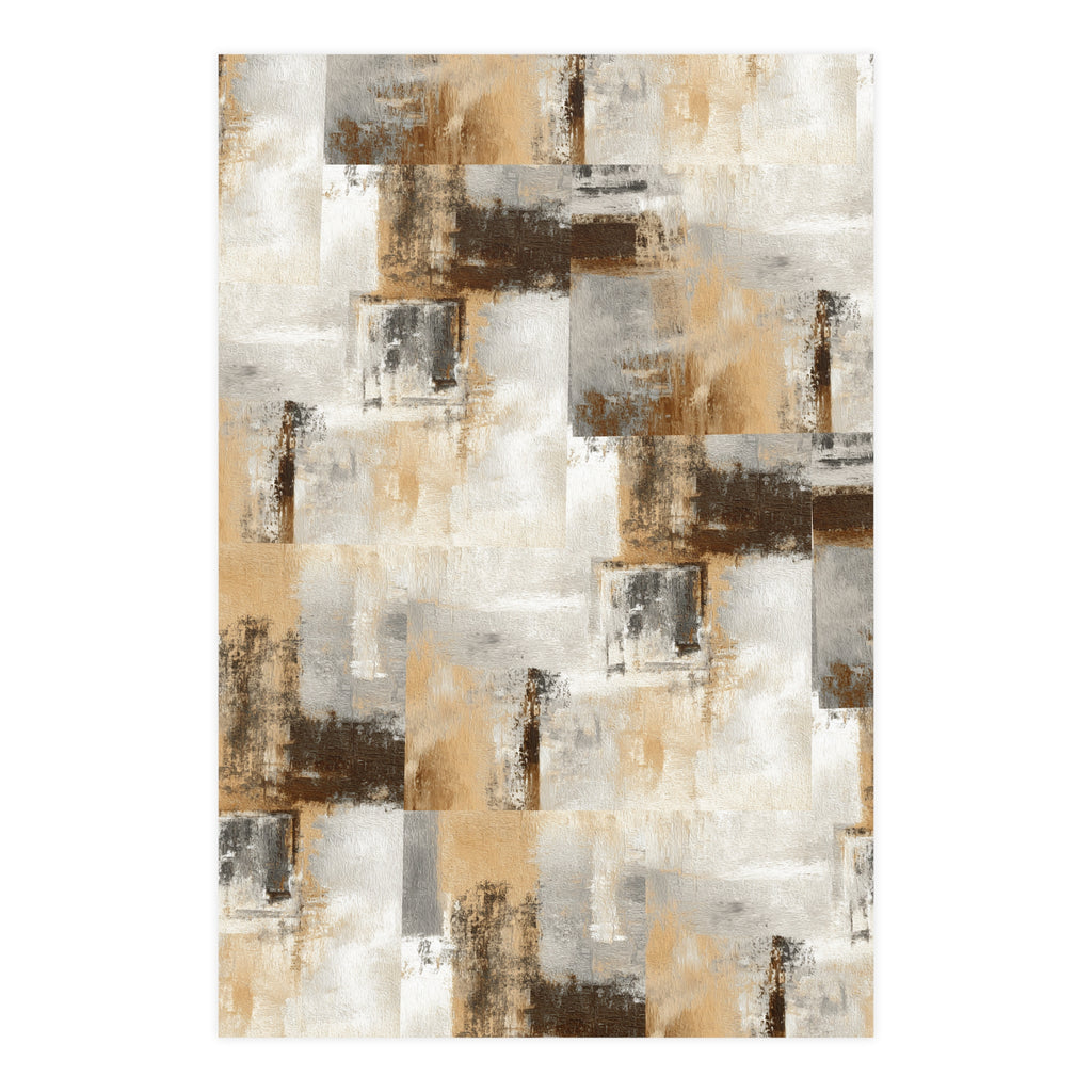 Abstract Wall Art Print Neutral Poster Pattern
