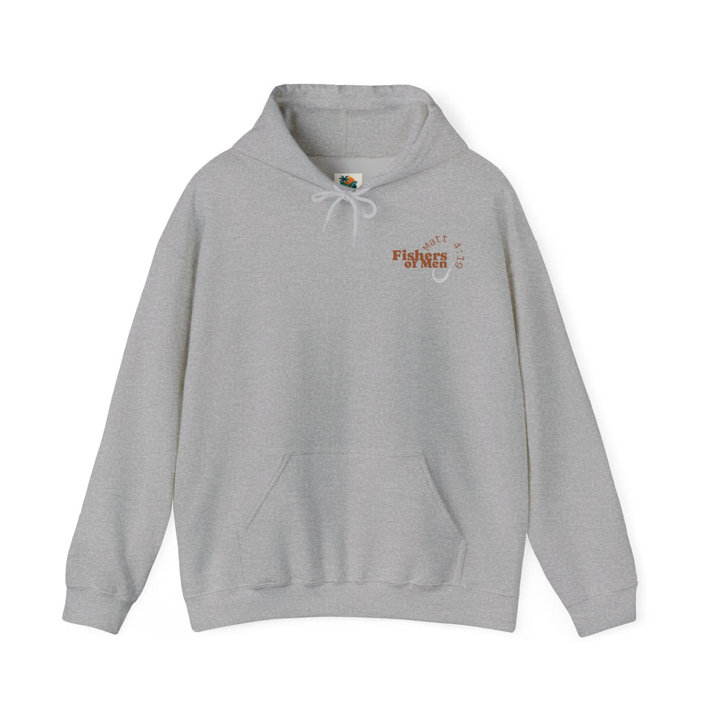 Fisher of Men Shaka Fishhook Hoodie by Printify