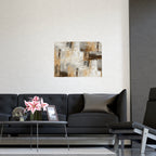 Abstract Wall Art Print Neutral Poster Pattern