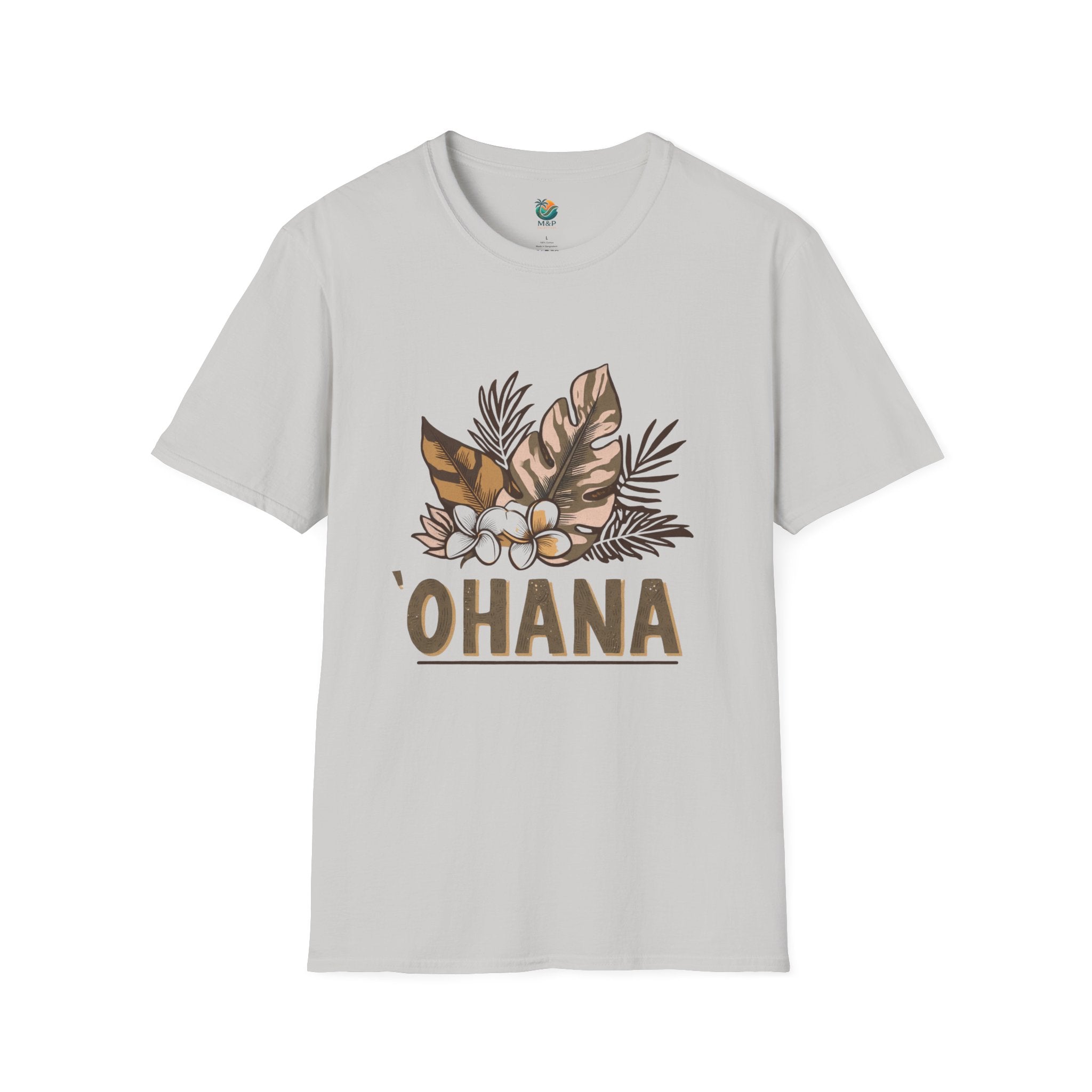 `Ohana Blue on Black T-Shirt