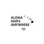 Aloha Ships Anywhere Sticker | Die-Cut Transparent Outdoor Sticker by Printify