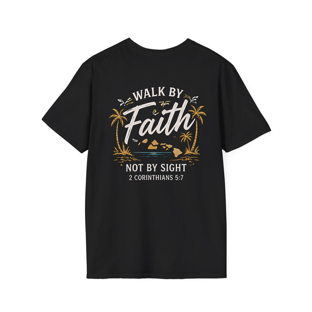 Walk by Faith Not by Sight 2 Corinthians 5:7 Class of 2026 T-Shirt by Printify