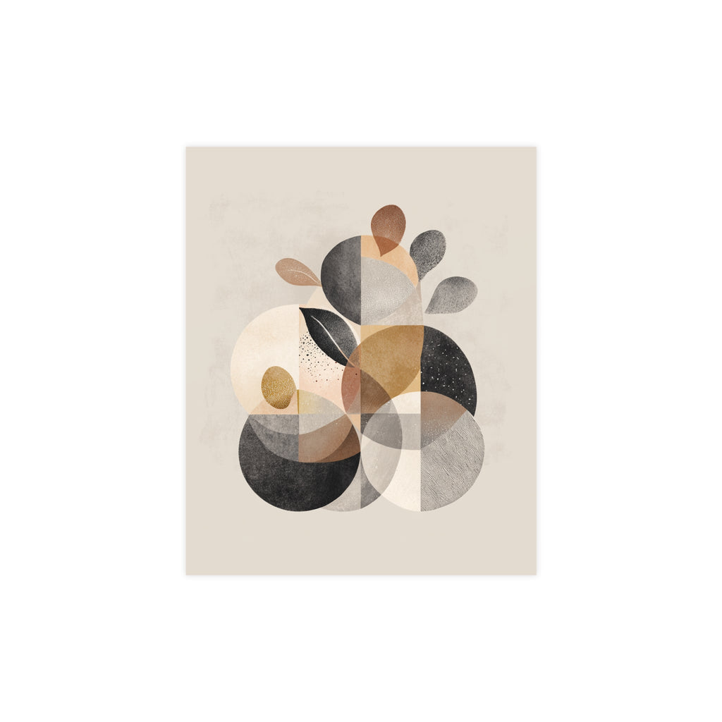 Abstract Wall Art Print Neutral Poster