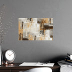 Abstract Wall Art Print Neutral Poster Pattern