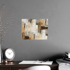 Abstract Wall Art Print Neutral Poster Pattern
