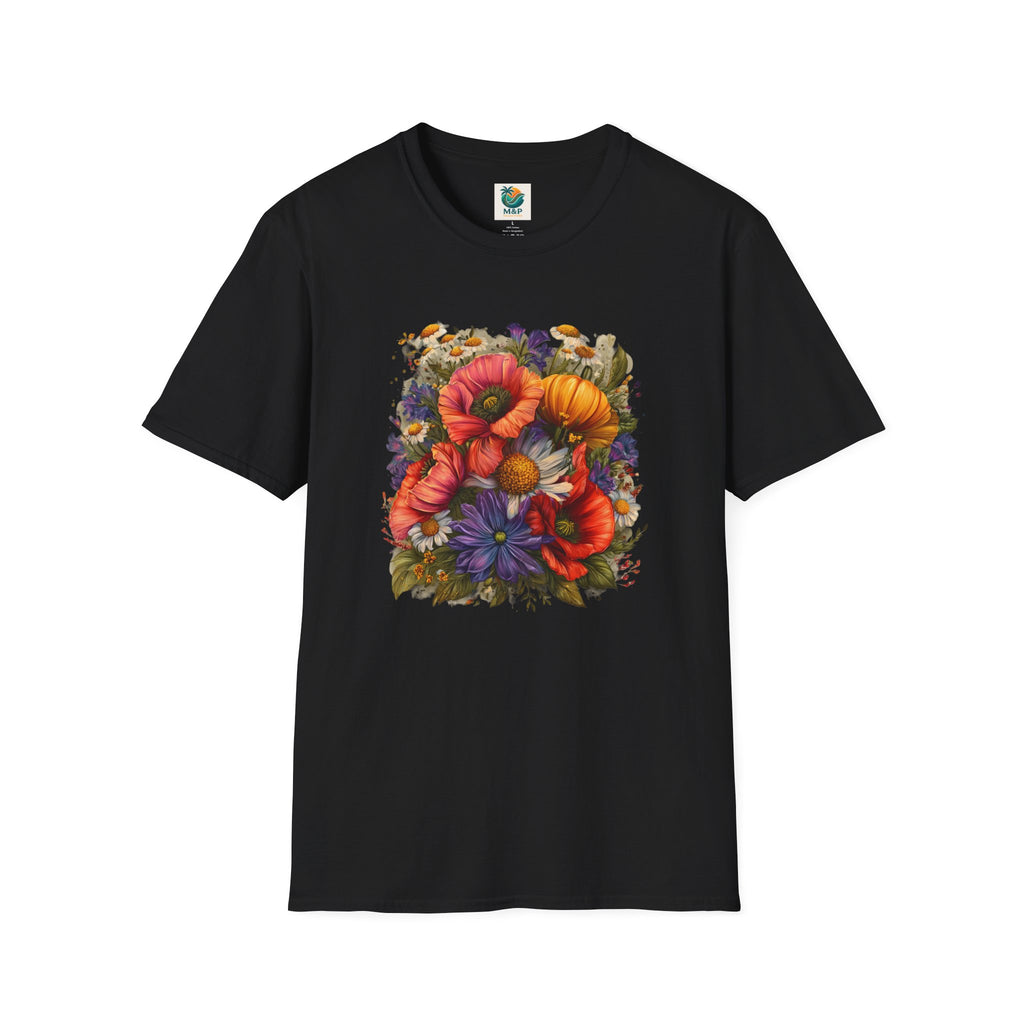 Floral Tee Unisex T-Shirt by Printify