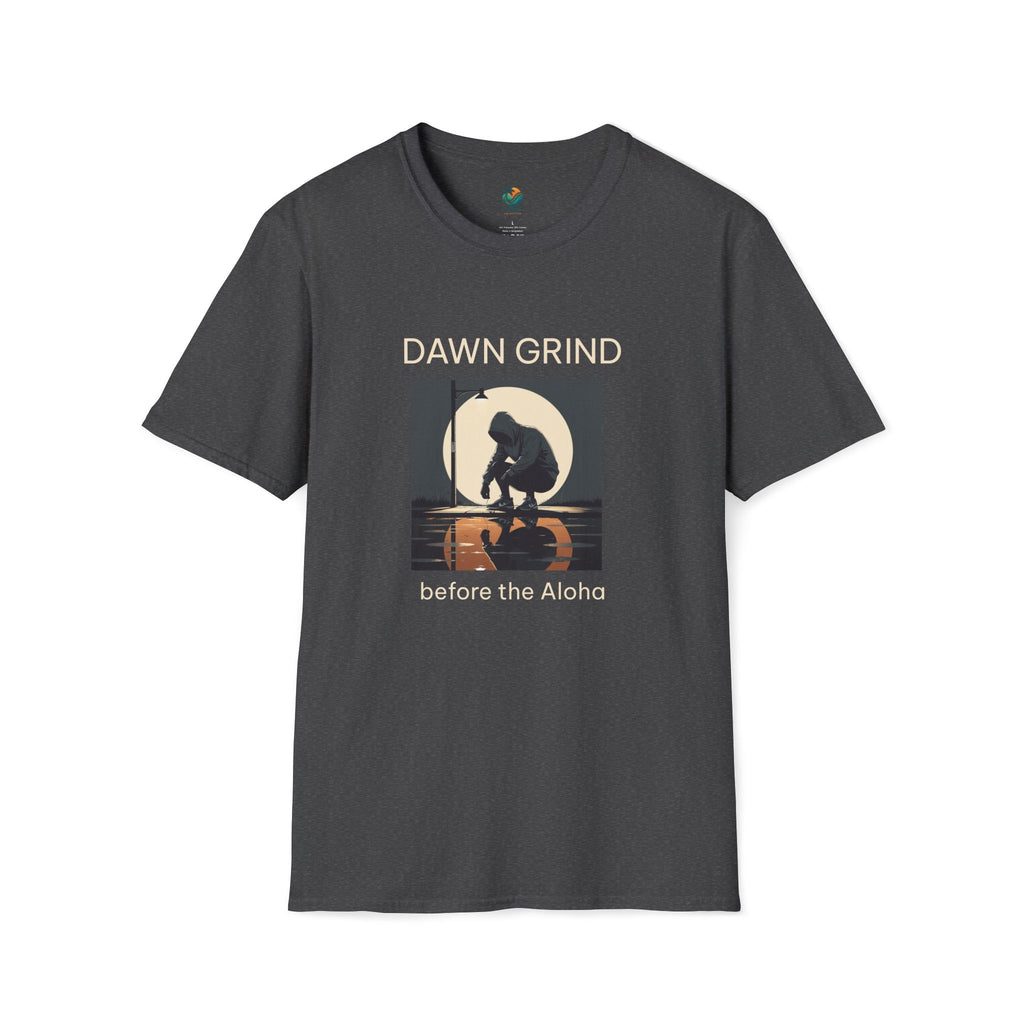 Dawn Grind before the Aloha Fitness Island Unisex T-Shirt