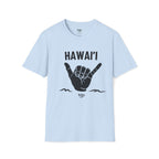 Hawaii Shaka Hand T-Shirt Island Aloha Graphic Tee by Printify