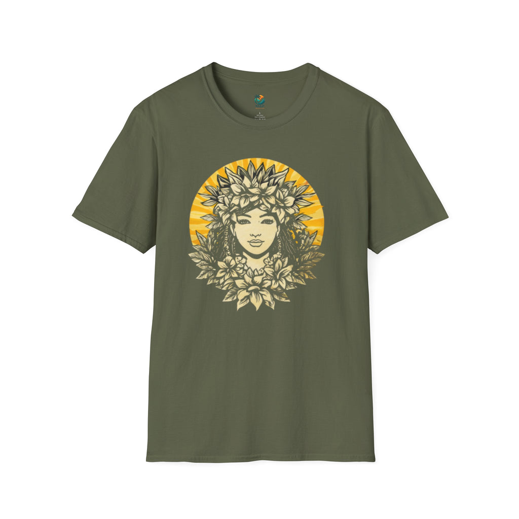 Hula Girl T-Shirt by Printify