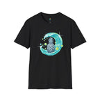 Chrome Pineapple Wave T-Shirt by Printify