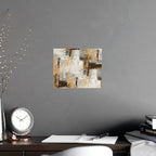 Abstract Wall Art Print Neutral Poster Pattern