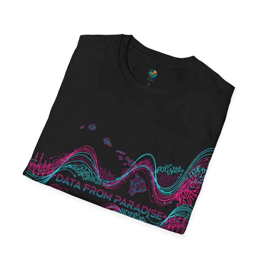 Paradise Abstract Hawaii Islands T-Shirt by Printify