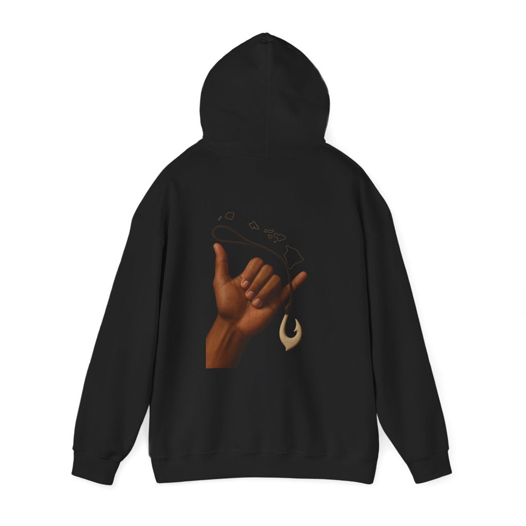 Fisher of Men Shaka Fishhook Hoodie by Printify