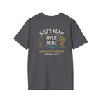 God's Plan Over Mine Jeremiah 29:13 Class of 2026 T-Shirt by Printify