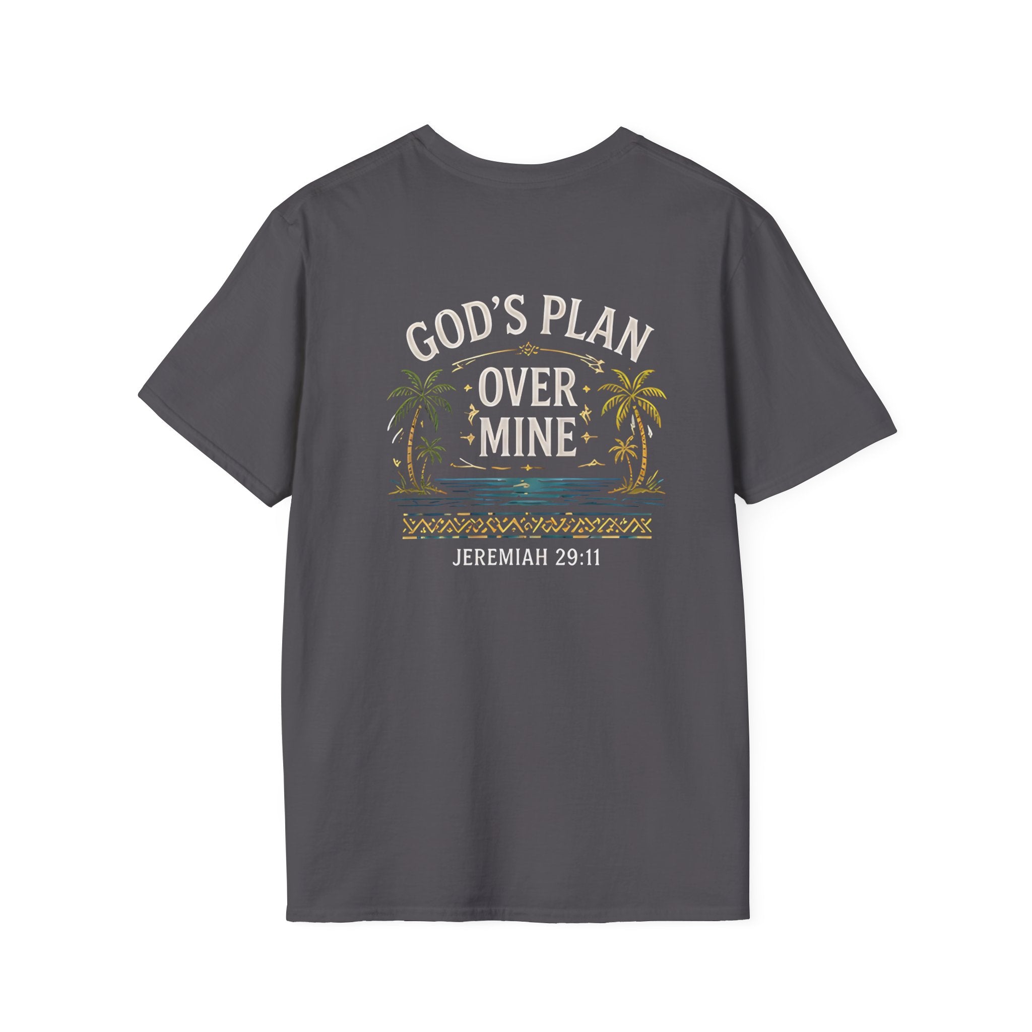 God's Plan Over Mine Jeremiah 29:13 Class of 2026 T-Shirt by Printify