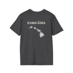 Kamaaina Hawaii Island T-Shirt  Back Design