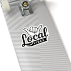Local Vibes shaka hand Sticker | Kiss-Cut Vinyl Decal by Printify
