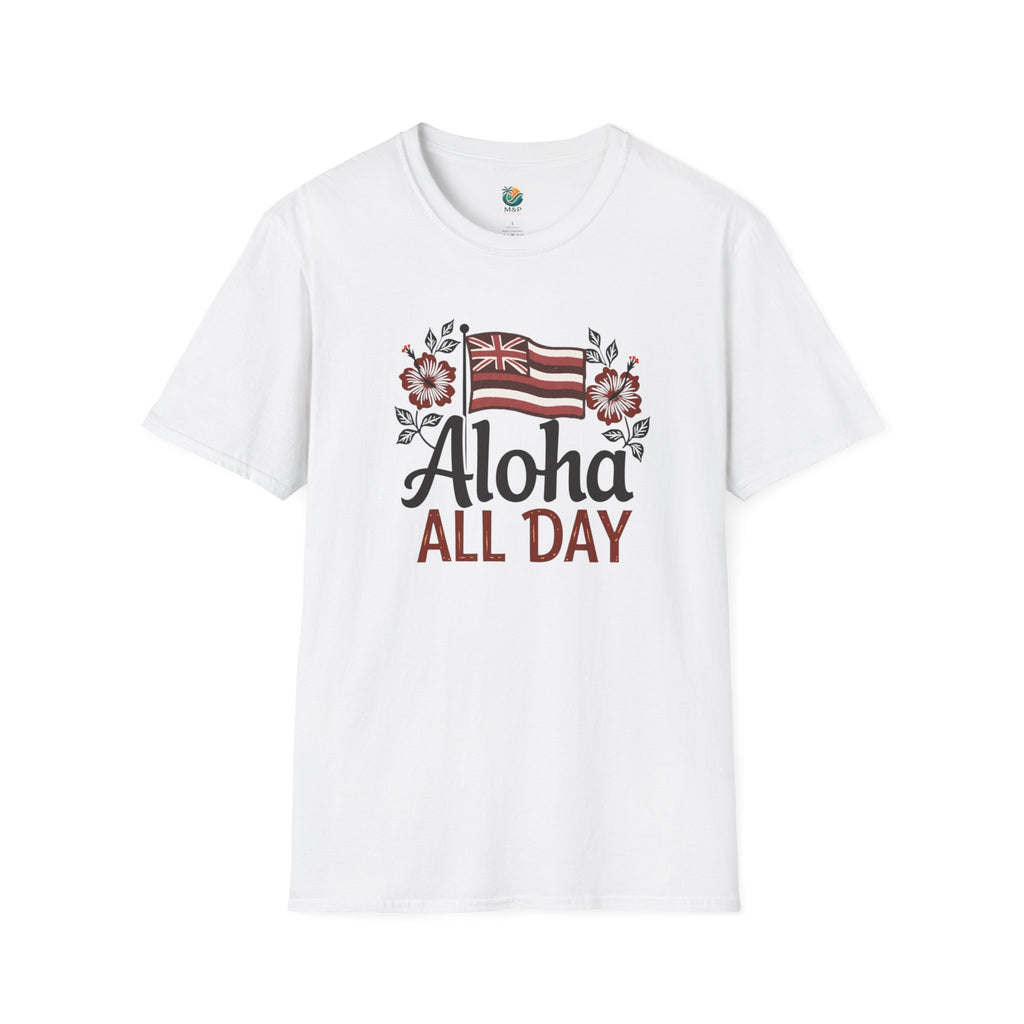 Aloha All Day T-shirt by Printify