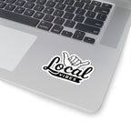 Local Vibes shaka hand Sticker | Kiss-Cut Vinyl Decal by Printify