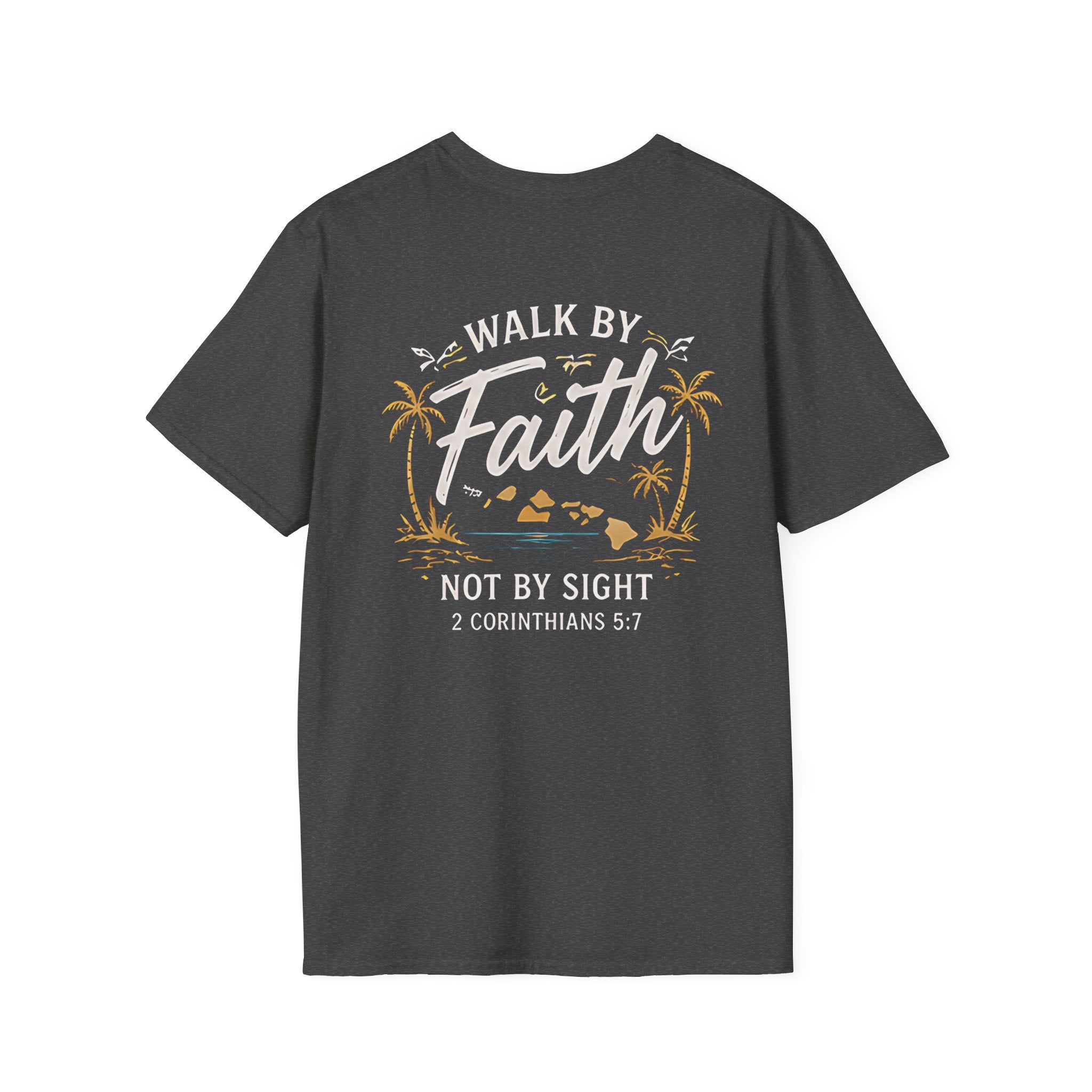Walk by Faith Not by Sight 2 Corinthians 5:7 Class of 2026 T-Shirt by Printify