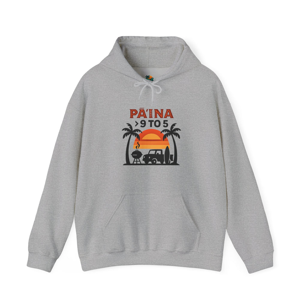 Pā`ina Hawaii Beach Hoodie by Printify