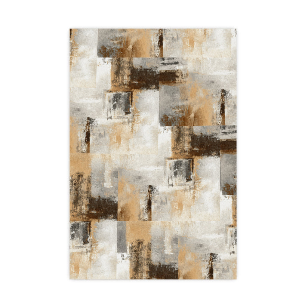 Abstract Wall Art Print Neutral Poster Pattern