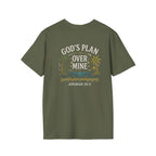 God's Plan Over Mine Jeremiah 29:13 Class of 2026 T-Shirt by Printify