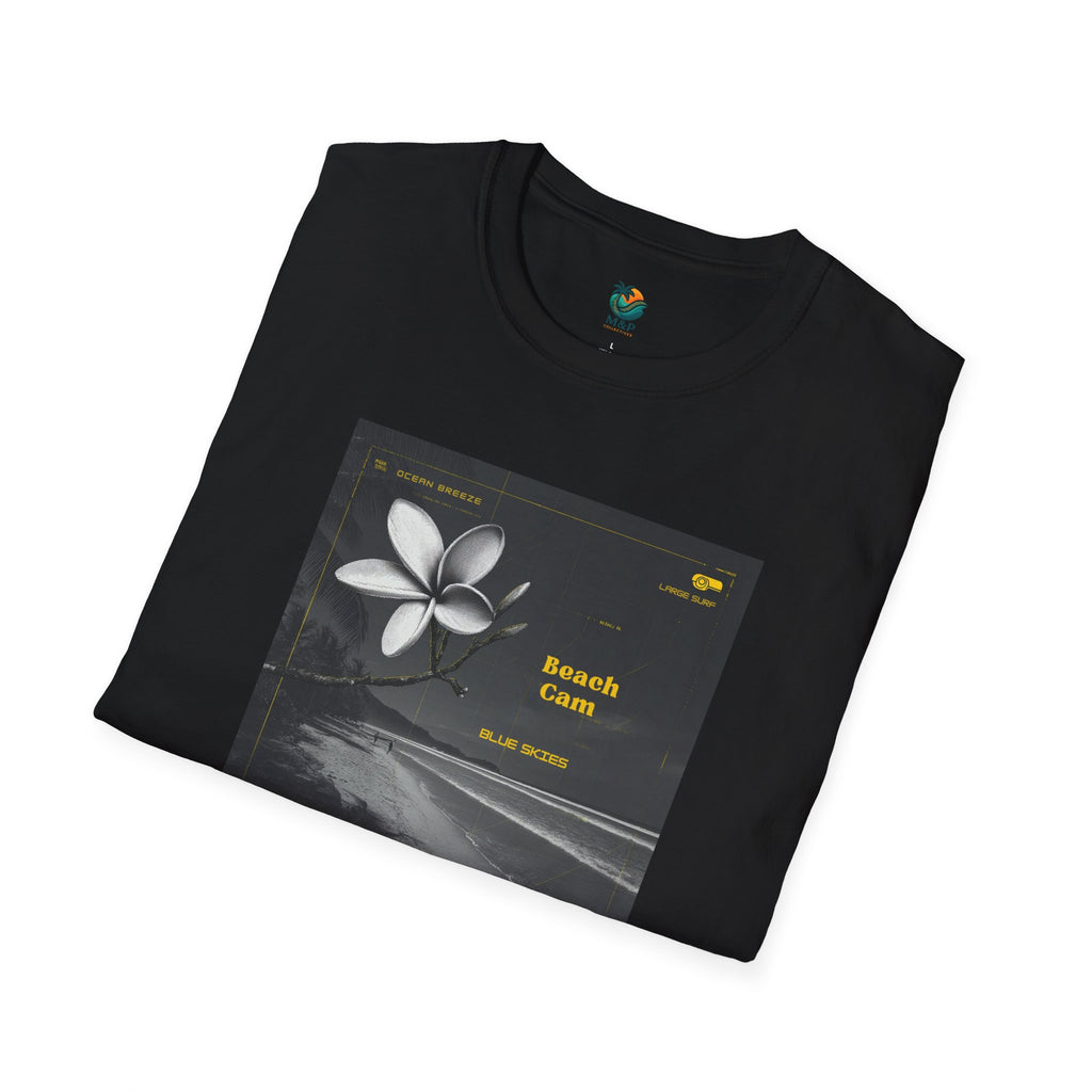 Beach Surveillance Camera T-Shirt by Printify