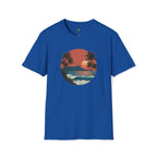 Diamond Head at Sunset T-Shirt | Hawaii Sunset Illustration