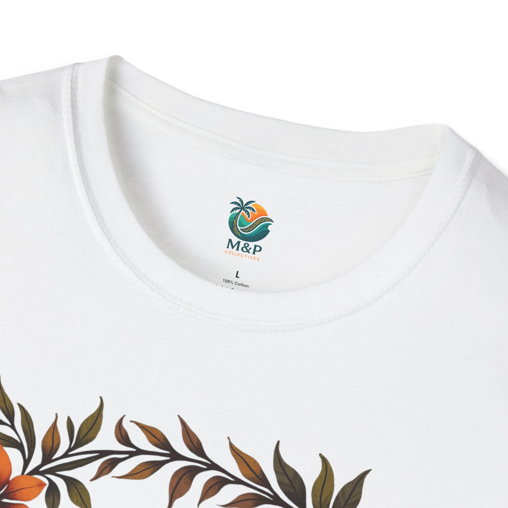 Aloha Aina with Flowers Love of the Land Unisex T-Shirt