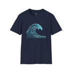 Constellation Wave T-Shirt by Printify