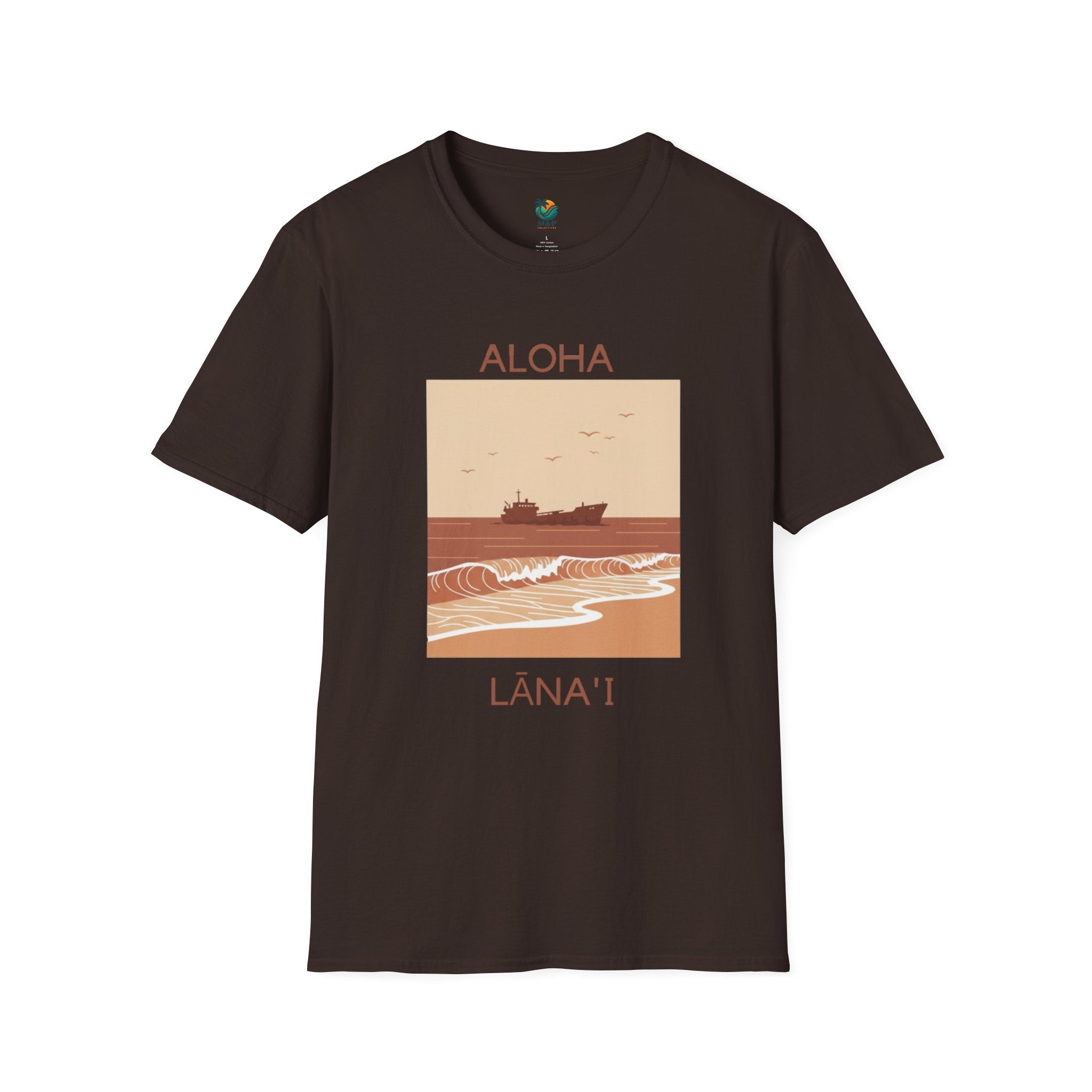 Aloha Lānaʻi Shipwreck Beach Unisex T-Shirt