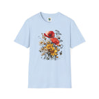 Floral Unisex T-Shirt by Printify