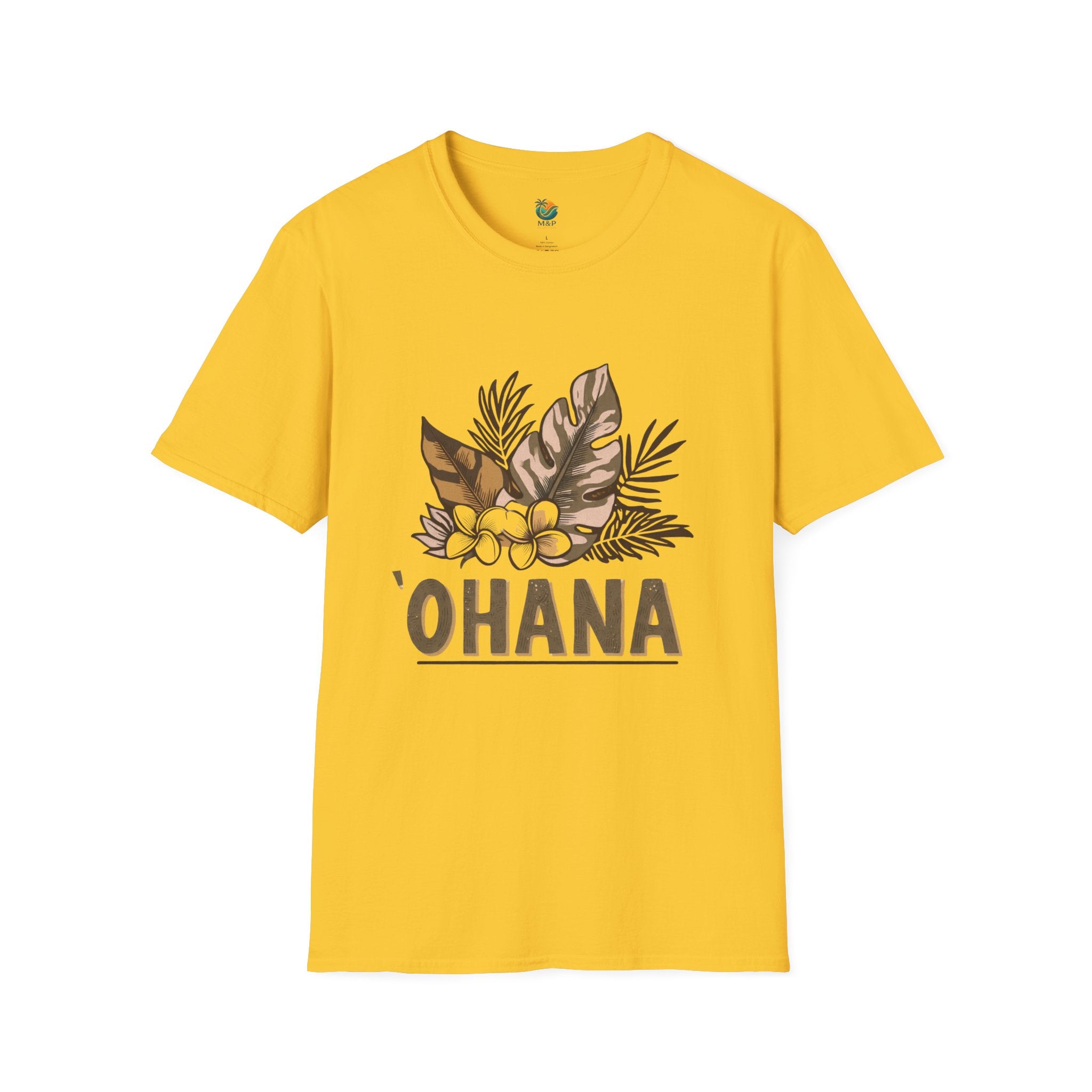 `Ohana Blue on Black T-Shirt
