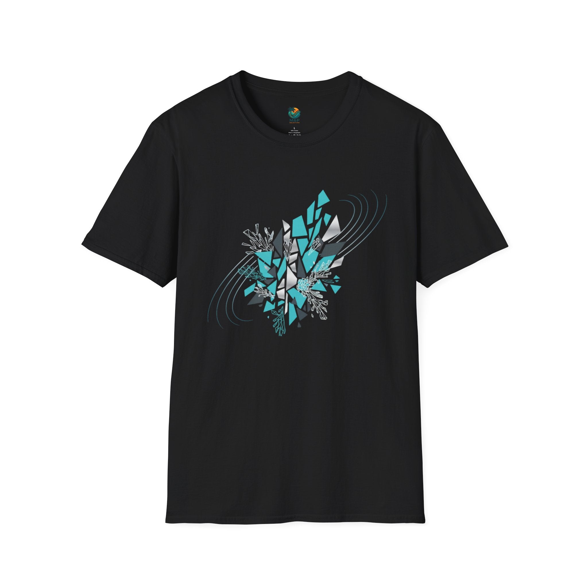 Coral Reef Abstract AI Art T-Shirt