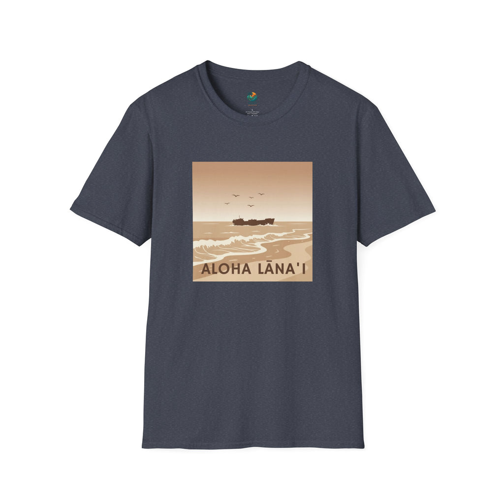Aloha Lānaʻi Shipwreck Unisex T-Shirt by Printify